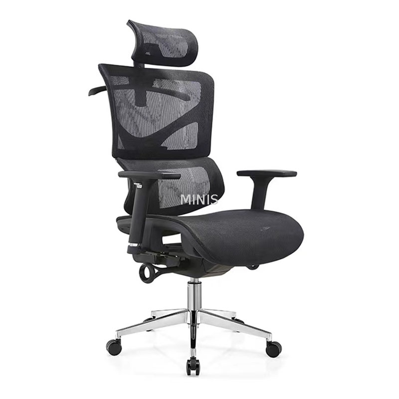 Comfortable Durable Adjustable Rotary Leather Office Chairs