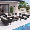 Contemporary Outdoor Garden Waterproof Comfortable Sofa