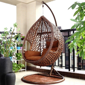Outdoor Garden Patio Egg-shaped Leisure Rattan Swing Chair