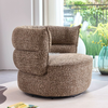 Living Room Good Quality Elastic Fabric Single Rotary Chair