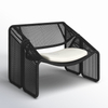 Outdoor Good Quality Light Portable Garden Chair With Cushion