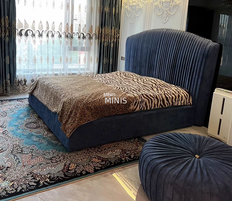 Adult Big Room French Style Customized Elegant King Size Bed