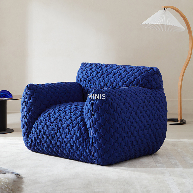 Living room or Bedroom Fabric Wood Frame Leisure Chair