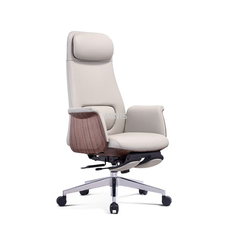 Executive Ergonomic Geuine Leather Manager Good Office Chair