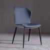 Modern Dining Room Comfortable Sponge Leather Dining Chair