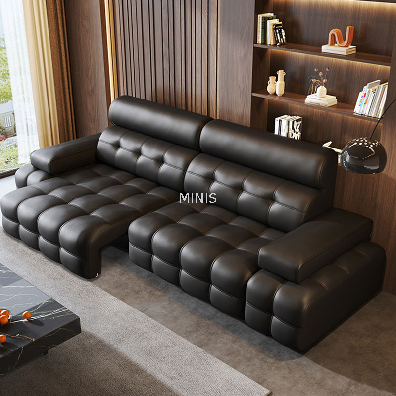 Lounge Theater Adjustable Washable Chenille Recliner Sofa 