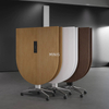 Office Meeting Foldable Conference Table With Cable Hole
