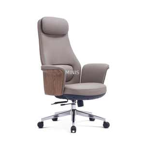 Executive Ergonomic Geuine Leather Manager Good Office Chair