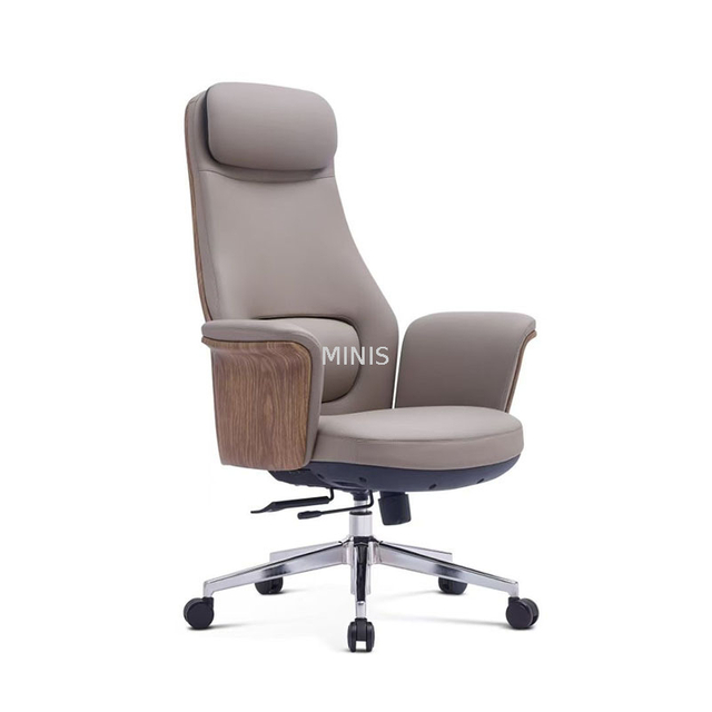 Executive Ergonomic Geuine Leather Manager Good Office Chair