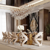 China High-end Dining Room Furniture Elegant Dining Chairs