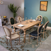 American Style Dining Room Furniture Wooden Table With Chair