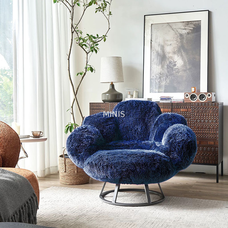 Chinese Living Room Furniture Beaufitul Flower-shaped Chair
