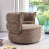 Living Room Good Quality Elastic Fabric Single Rotary Chair