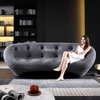 Sitting Room Modern Furniture Comfortable Beautiful Grey Couch