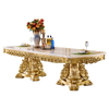 Dining Room Royal Classic High-End Wood Crafted Dining Table