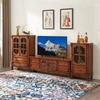 Living Room Brown Good Tv Cabient And Wooden Coffee table