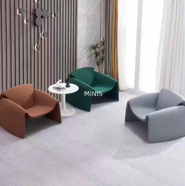 Chinese Factory Made High-end Creative Leather Chair