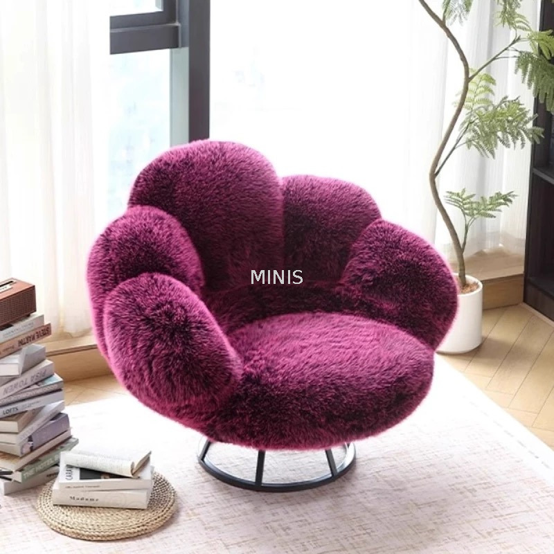 Chinese Living Room Furniture Beaufitul Flower-shaped Chair
