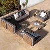 Foshan Outdoor Furniture Garden Anti-mold Teak Wood Sofa