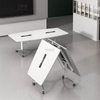 Office Meeting Foldable Conference Table With Cable Hole