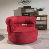 Living Room Good Quality Elastic Fabric Single Rotary Chair