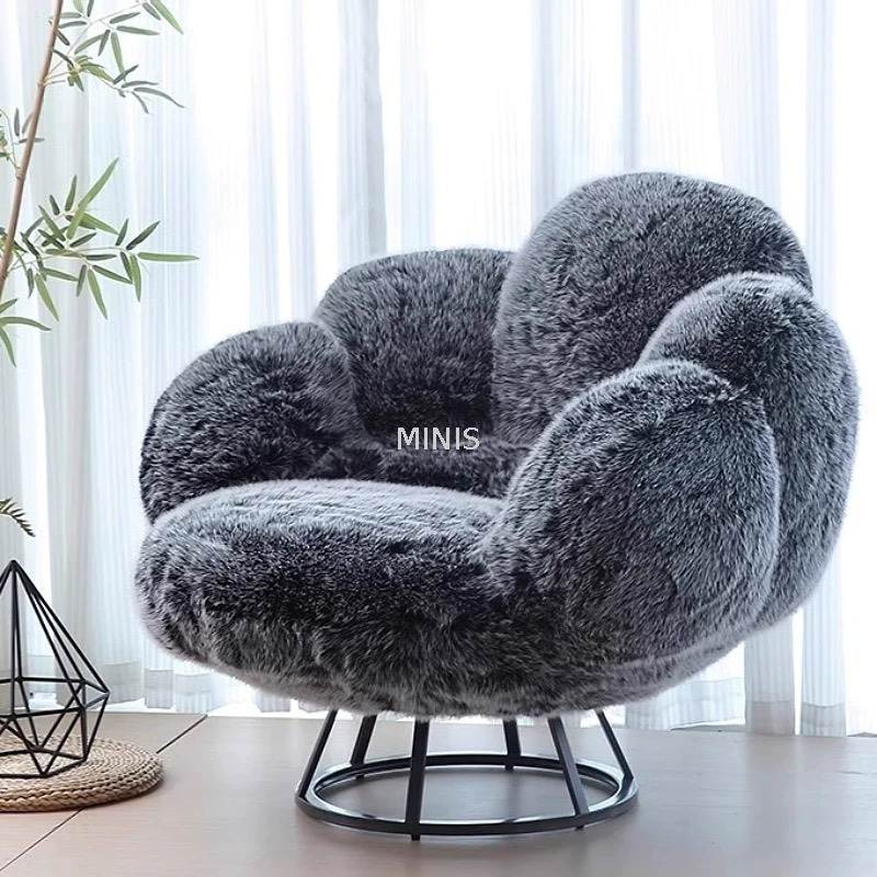 Chinese Living Room Furniture Beaufitul Flower-shaped Chair