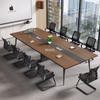Office Meeting Furniture Brown Rectangle Conference Tables