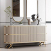 Bedroom Side Cabinet Or Living Room Elegant Beige Sideboard