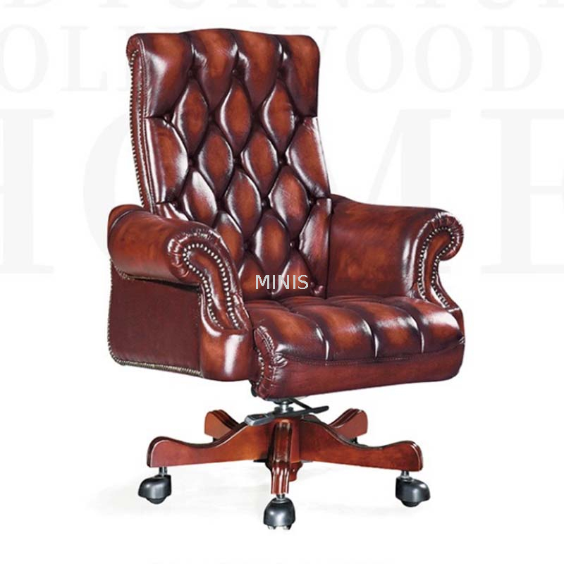CEO Office Furniture Manager Office Swivel Leather Chair