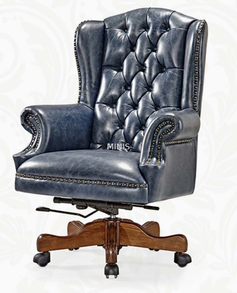 Office Big Boss Furniture Executive Cow Leather Good Chair