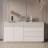 Bedroom Side Cabinet Or Living Room Elegant Beige Sideboard