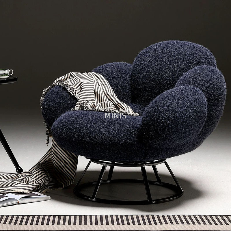 Chinese Living Room Furniture Beaufitul Flower-shaped Chair