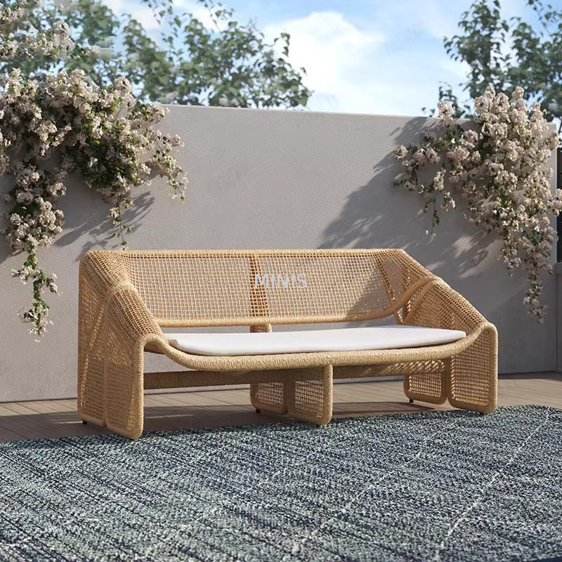 Outdoor Good Quality Light Portable Garden Chair With Cushion