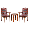 Beautiful Furniture Office Leather Chairs With Wood Table